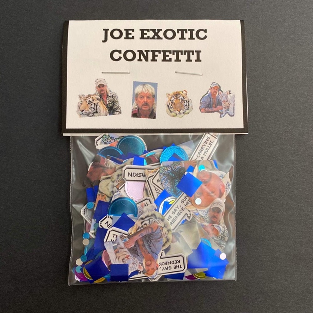 Joe Exotic Party confetti